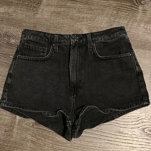 Forever 21 black jean shorts